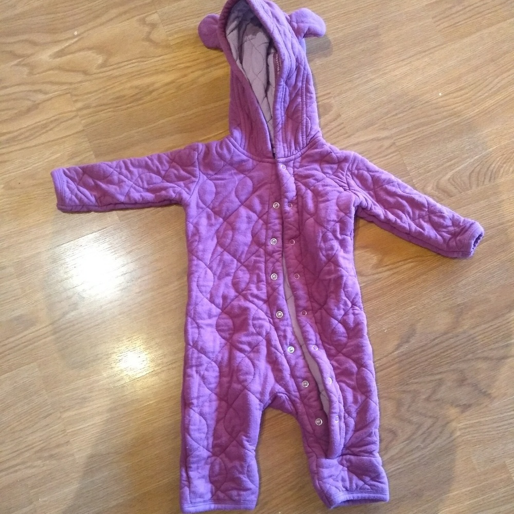 Quilted suit
